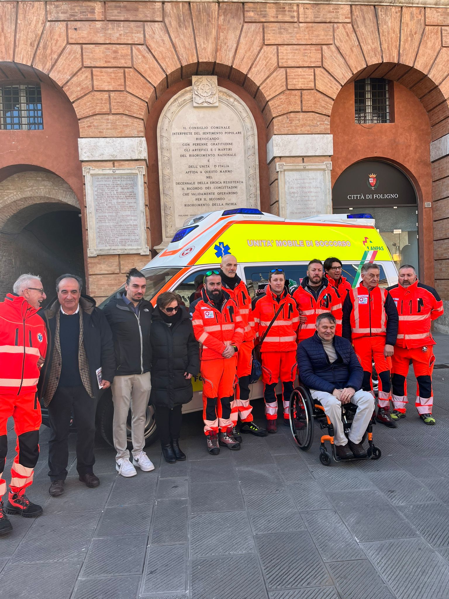 Inaugurazione nuova Ambulanza di soccorso